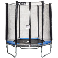Kangui - Trampoline rond Ø180cm avec filet de sécurité - ralli 180