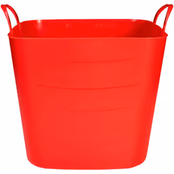 Sp-berner - Panier d'histoire de vie grand 40l rouge - Beige