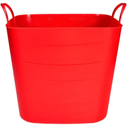 Sp-berner - Panier d'histoire de vie grand 40l rouge - Beige
