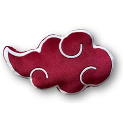 Coussin - Naruto - Nuage Akatsuki - 40cm - Rouge - Intérieur