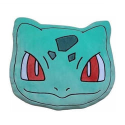 Coussin - WTT - Bulbizarre - 40 cm - Déhoussable - Vert - Intérieur