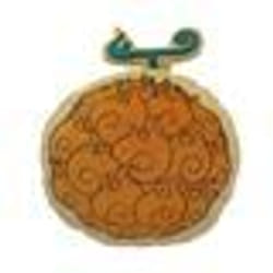 Coussin peluche - One Piece - Fruit du Démon - 40 cm - Rouge flamboyant - Synthétique