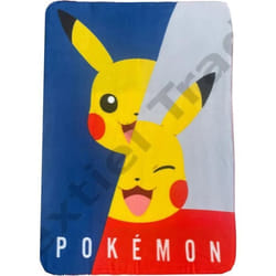 Plaid - POKEMON - Pikachu - 100 x 140 cm - 100% Polyester - Couverture Enfant