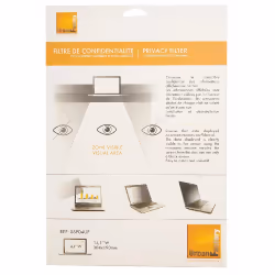 Urban Factory SSP04UF, 35,8 cm (14.1"), 16:10, Ordinateur portable, Filtre de confidentialité sans bords pour ordinateur, Ant ...