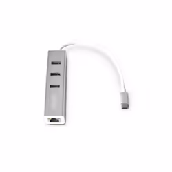 Urban Factory TCM02UF station d'accueil USB 3.2 Gen 1 (3.1 Gen 1) Type-C Argent