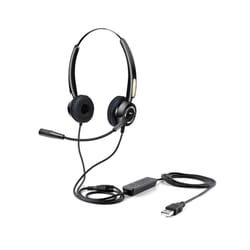 Urban Factory USB HEADSET WITH REMOTE CONTROL Noir