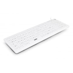 Urban Factory AKB69UF clavier USB QWERTY Espagnole Blanc