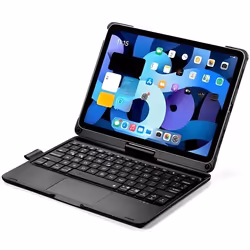 Urban Factory LUMEE, AZERTY, Français, Pavé tactile, Apple, iPad Pro 11 / iPad Air 4, Noir
