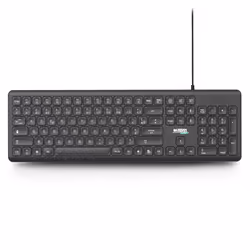 Urban Factory GWK01UF clavier USB AZERTY Noir