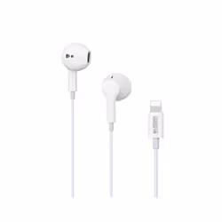 Urban Factory ELM50UF, Avec fil, Musique/Quotidien, 20 - 20000 Hz, 12 g, Casque, Blanc