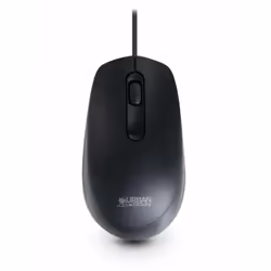 Urban Factory FREE, Ambidextre, Optique, USB Type-A, 1200 DPI, Noir