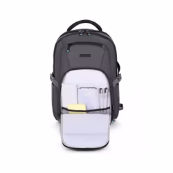 Urban Factory HTE17UF sac à dos Sac à dos de voyage Noir, Gris Mesh, Polyester, Plastique recyclé, Acier - Vue supplémentaire 6