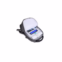 Urban Factory HTE17UF sac à dos Sac à dos de voyage Noir, Gris Mesh, Polyester, Plastique recyclé, Acier - Vue supplémentaire 7