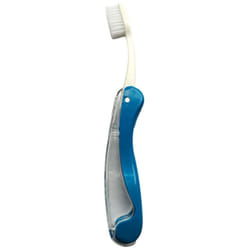 Gadget Urban Factory brosse a dents pliable de voyage bleu