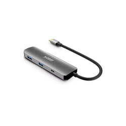 Urban Factory MHC40UF station d'accueil Avec fil USB 3.2 Gen 1 (3.1 Gen 1) Type-C Gris