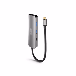 Urban Factory MHC40UF station d'accueil Avec fil USB 3.2 Gen 1 (3.1 Gen 1) Type-C Gris - Vue supplémentaire 5