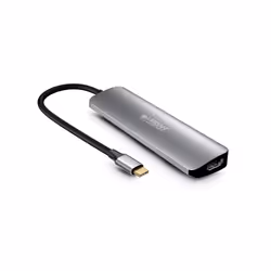 Urban Factory MHC45UF station d'accueil Avec fil USB 3.2 Gen 1 (3.1 Gen 1) Type-C Gris