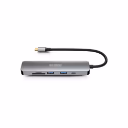 Urban Factory MHC45UF station d'accueil Avec fil USB 3.2 Gen 1 (3.1 Gen 1) Type-C Gris