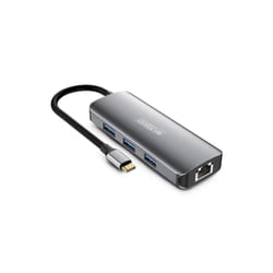 Urban Factory MHC50UF station d'accueil Avec fil USB 3.2 Gen 1 (3.1 Gen 1) Type-C Gris