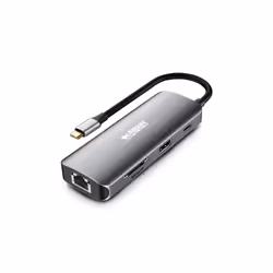 Urban Factory MHC50UF station d'accueil Avec fil USB 3.2 Gen 1 (3.1 Gen 1) Type-C Gris