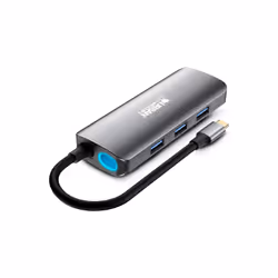 Urban Factory MHC50UF station d'accueil Avec fil USB 3.2 Gen 1 (3.1 Gen 1) Type-C Gris - Vue supplémentaire 4