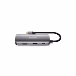 Urban Factory MHC50UF station d'accueil Avec fil USB 3.2 Gen 1 (3.1 Gen 1) Type-C Gris - Vue supplémentaire 5