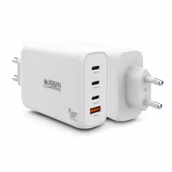 Urban Factory GPS14UF chargeur d'appareils mobiles Universel Blanc Secteur Charge rapide Intérieure