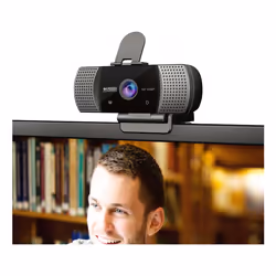 Urban Factory WHD20UF-V2 webcam 2 MP 1920 x 1080 pixels USB Noir - Vue supplémentaire 5