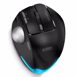 Urban Factory EMT01UF, Droitier, RF sans fil + Bluetooth, 4800 DPI, Noir