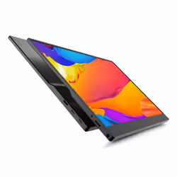 Urban Factory PUM15UF téléviseur et moniteur portables Moniteur portable Noir 39,6 cm (15.6") TFT 1920 x 1080 pixels