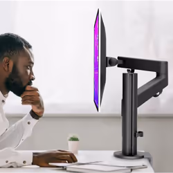Urban Factory FSP02UF support d'écran plat pour bureau 81,3 cm (32") Noir