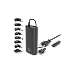 Urban Factory - Chargeur et câble d alimentation pc chargeur universel pc 70W noir
