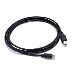 Câble imprimante Urban Factory USB vers USB C 1,5 m Noir