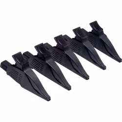 enquête 4 mm noir description Pinces crocodiles de rechange verrouillables pour la mesure de tension avec analyseur de réseau ...