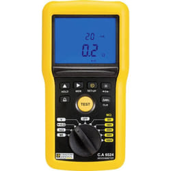 Chauvin Arnoux - c.a 6524 Appareil de mesure de l'isolation 50 v, 100 v, 250 v, 500 v, 1000 v 200 gω X889851