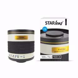 Starblitz SL500F63 lentille et filtre d'appareil photo Téléobjectif Noir, Blanc