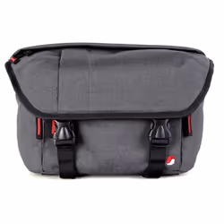 Sac dépaule photo - ABERDEEN20 - Tissu gris - Insert pour hybride - Espace tablette - Usage quotidien