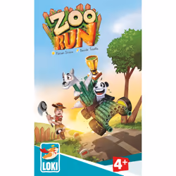 Iello Zoo Run, Jeu de société, Voyage/aventure, 4 an(s), Jeu familial