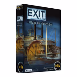Iello EXIT LAffaire du Mississippi, Jeu de société, Détective, 12 an(s), 45 min