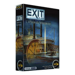 Iello EXIT LAffaire du Mississippi EXIT - L'Affaire du Mississippi Jeu de société Détective