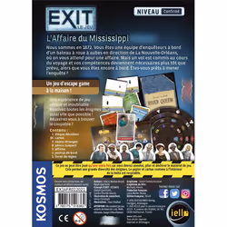 Iello EXIT LAffaire du Mississippi EXIT - L'Affaire du Mississippi Jeu de société Détective
