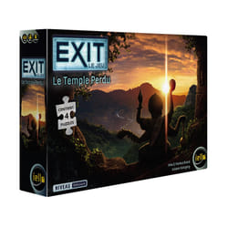 Iello EXIT PUZZLE Le Temple Perdu Jeu de puzzle Paysage