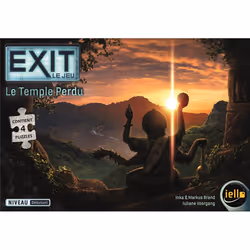 Iello EXIT PUZZLE Le Temple Perdu Jeu de puzzle Paysage