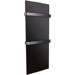 Chemin'arte - Sèche-serviette rayonnant 1200w noir 141