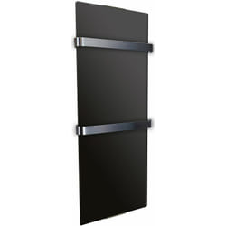 Chemin'arte - Sèche-serviette rayonnant 1200w noir 141