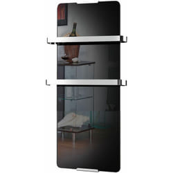 Chemin'arte - Radiateur sèche serviette électrique 600w noir 176