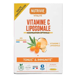 Nutrivie Vitamine C Liposomale 20 Ampoules
