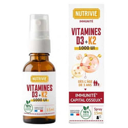 Nutrivie Spray Vitamines D3 + K2 15 ml