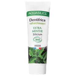 Aquasilice Dentifrice Rafraichissant Extra-Menthe Bio 75 ml