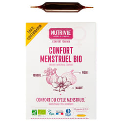 Nutrivie Confort Menstruel Bio 20 Ampoules